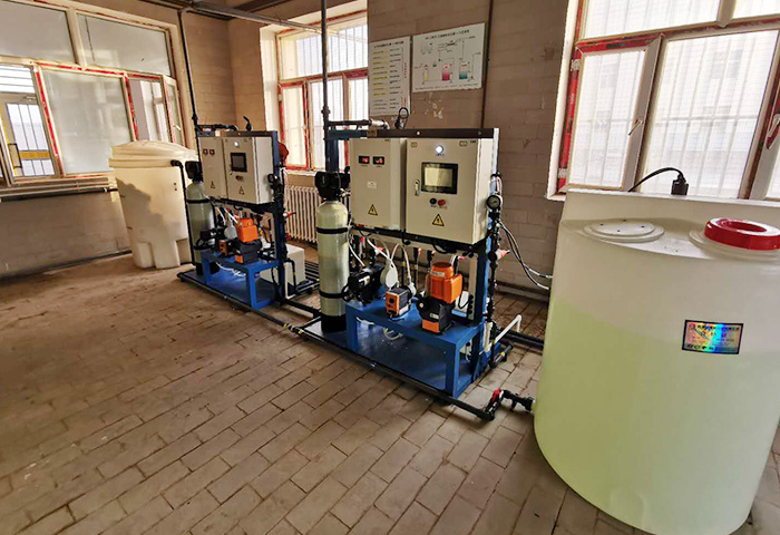 新疆某农饮水2x500g （次氯酸钠发生器）项目